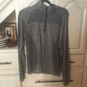 Nike Grey Half-Zip Pullover
